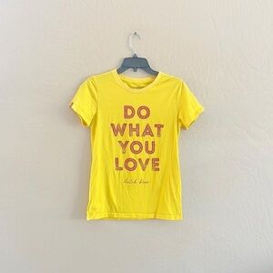 🌿Final Sale Dutch Bros Do What You Love Yellow Tshirt